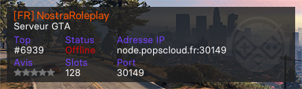 [FR] NostraRoleplay