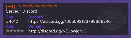 [FR]꧁????????????????꧂