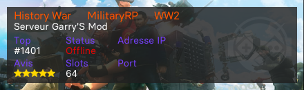 History War ▰ MilitaryRP ▰ WW2