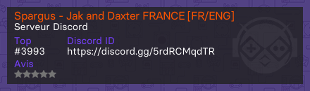 Spargus - Jak and Daxter FRANCE [FR/ENG]