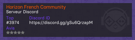 Horizon French Community