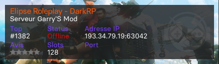 Elipse Roleplay - DarkRP