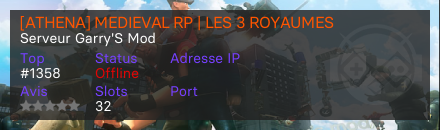 [ATHENA] MEDIEVAL RP | LES 3 ROYAUMES 