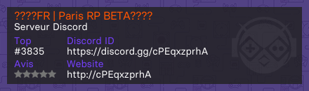 ????FR | Paris RP BETA????