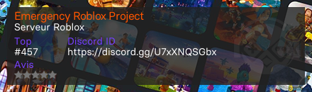 Emergency Roblox Project