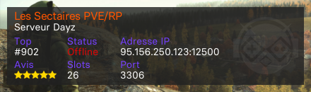 Les Sectaires PVE/RP