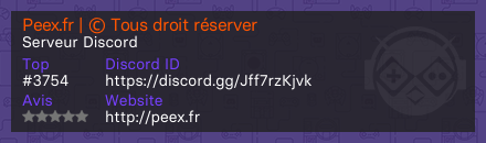 Peex.fr | © Tous droit réserver