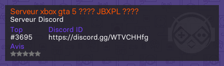 Serveur xbox gta 5 ???? JBXPL ????
