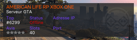 AMERICAN LIFE RP XBOX ONE 