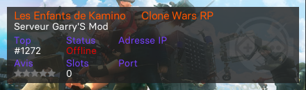 Les Enfants de Kamino │ Clone Wars RP 