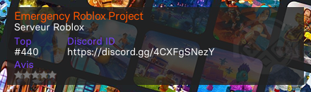 Emergency Roblox Project