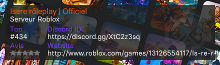 Isere rôleplay | Officiel