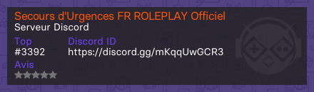 Secours d'Urgences FR ROLEPLAY Officiel