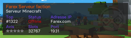 Farex Serveur faction