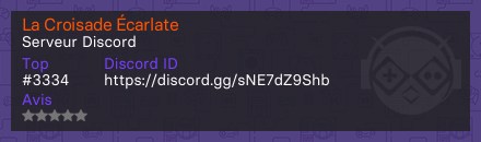 La Croisade Écarlate