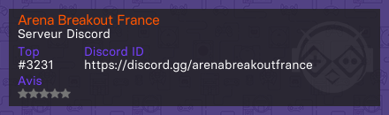 Arena Breakout France 