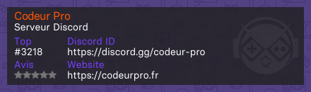 Codeur Pro