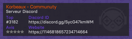 Korbeaux - Communuty