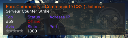 Euro Community - Communauté CS2 ( Jailbreak & Roleplay )