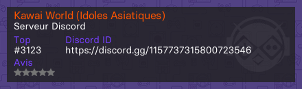 Kawai World (Idoles Asiatiques)