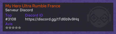 My Hero Ultra Rumble France