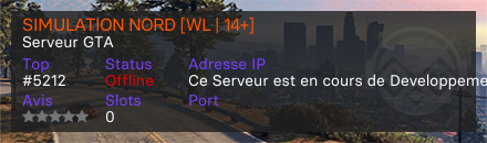 SIMULATION NORD [WL | 14+]