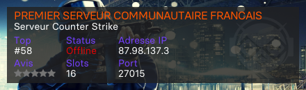 PREMIER SERVEUR COMMUNAUTAIRE FRANCAIS 