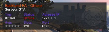 Backland FA - Officiel