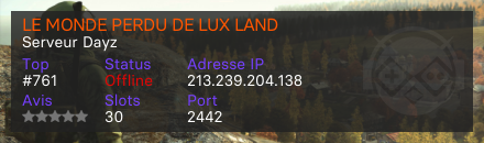LE MONDE PERDU DE LUX LAND