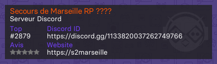 Secours de Marseille RP ????
