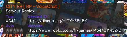 CITY FR [ RP + VoiceChat ]