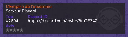 L'Empire de l'insomnie