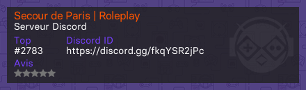 Secour de Paris | Roleplay 