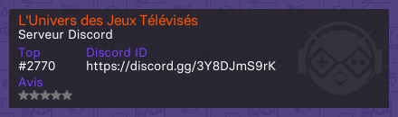 L'Univers des Jeux Télévisés