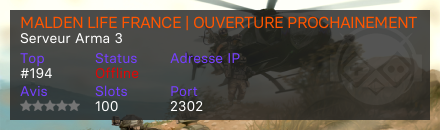 MALDEN LIFE FRANCE | OUVERTURE PROCHAINEMENT