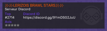 ✨✨LERIZOIS BRAWL STARS✨✨