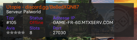 Utopie - discord.gg/Be8edXQN87