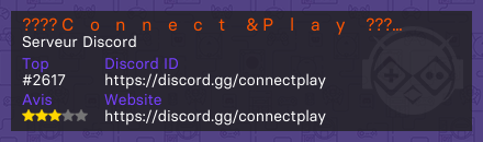 ???? C̲o̲n̲n̲e̲c̲t̲ & P̲l̲a̲y̲ ???? C̲o̲m̲m̲u̲n̲a̲u̲t̲é̲ ???? R̲e̲n̲c̲o̲n̲t̲r̲e̲s̲ & G̲a̲m̲i̲n̲g̲