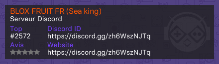 BLOX FRUIT FR (Sea king)