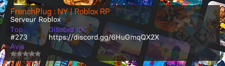 FrenchPlug : NY | Roblox RP