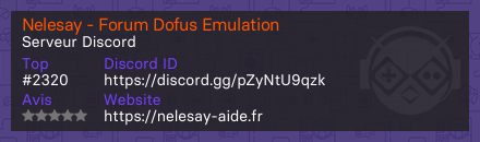 Nelesay - Forum Dofus Emulation