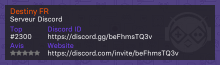 Destiny FR