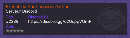 French.eu Rust console édition 