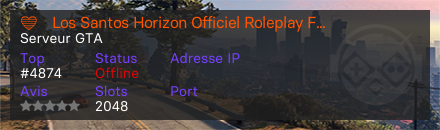 💙・Los Santos Horizon Officiel Roleplay FA・💙
