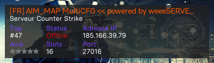 [FR] AIM_MAP MultiCFG << powered by weeeSERVER HQ