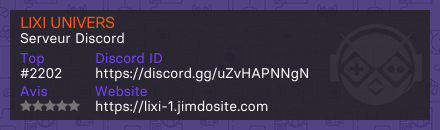 LIXI UNIVERS