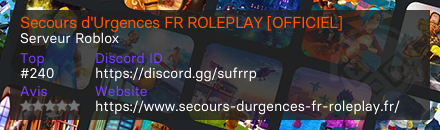 Secours d'Urgences FR ROLEPLAY [OFFICIEL]