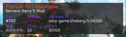 Premium RP | Apocalypse