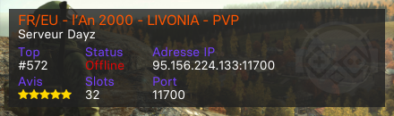 FR/EU - l’An 2000 - LIVONIA - PVP 