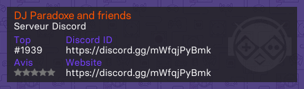 DJ Paradoxe and friends